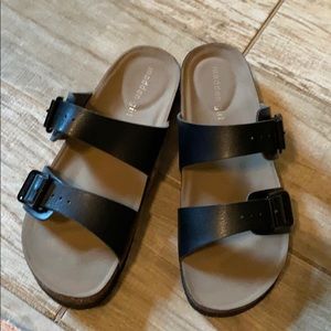 Madden girl slip ons with cork bottoms